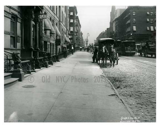 Lexington Avenue & 33rd Street 1911 - Upper East Side, Manhattan - NYC Old Vintage Photos and Images