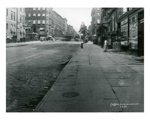 Lexington Avenue & 33rd Street 1911 - Upper East Side, Manhattan - NYC H Old Vintage Photos and Images