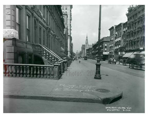 Lexington Avenue  & 51st Street - Midtown -  Manhattan NYC 1914 A Old Vintage Photos and Images