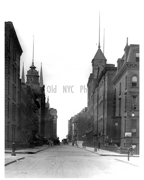 Lexington Avenue & 51st Street - Midtown -  Manhattan NYC 1914 E Old Vintage Photos and Images