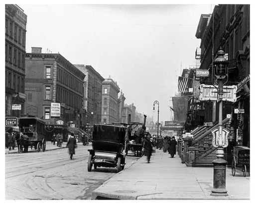 Lexington Avenue & 58th Street 1912 - Midtown Manhattan NYC C Old Vintage Photos and Images