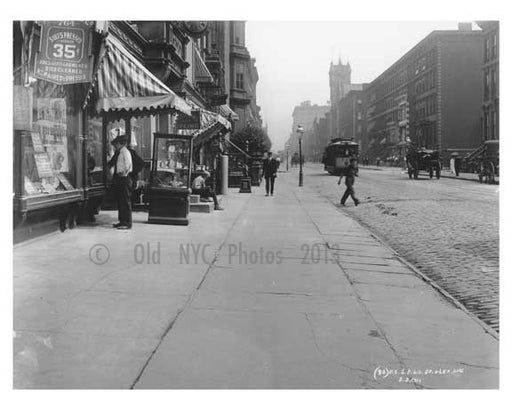 Lexington Avenue & 60th Street 1911 - Upper East Side, Manhattan - NYC Old Vintage Photos and Images