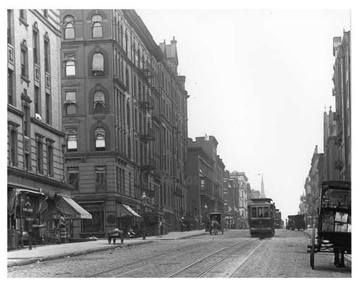Lexington Avenue & 80th Street 1911 - Upper East Side, Manhattan - NYC C Old Vintage Photos and Images