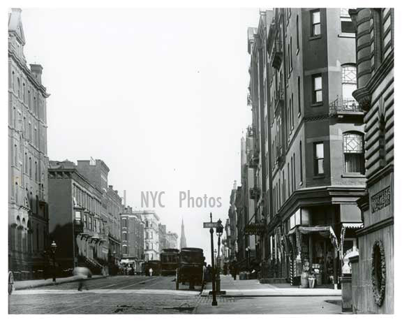 Lexington Avenue & 80th Street 1911 - Upper East Side, Manhattan - NYC L2 Old Vintage Photos and Images
