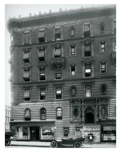 Lexington Avenue & 80th  Street 1912 - Upper East Side Manhattan NYC V6 Old Vintage Photos and Images