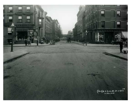 Lexington Avenue & 83rd Street 1912 - Upper East Side Manhattan NYC M2 Old Vintage Photos and Images