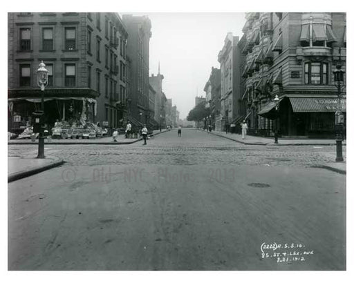 Lexington Avenue & 85th  Street 1912 - Upper East Side Manhattan NYC V3 Old Vintage Photos and Images
