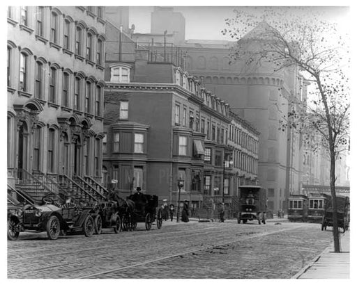Lexington Avenue between 39th & 40th  Streets 1911 - Upper East Side, Manhattan - NYC F Old Vintage Photos and Images