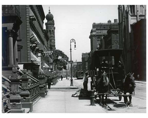 Lexington Avenue between 52nd & 53rd Streets - Midtown -  Manhattan NYC 1914 B Old Vintage Photos and Images