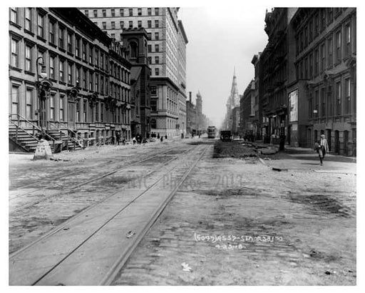 Lexington Avenue & East 53rd Street - Upper East Side -  Manhattan NYC 1915 IVV Old Vintage Photos and Images