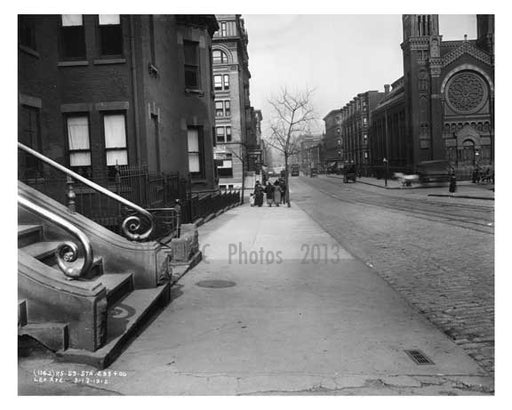 Lexington Avenue & East 72nd Street 1912 - Upper East Side Manhattan NYC A3 Old Vintage Photos and Images