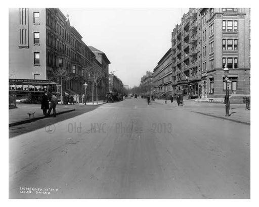 Lexington Avenue & East 74th Street 1912 - Upper East Side Manhattan NYC A6 Old Vintage Photos and Images