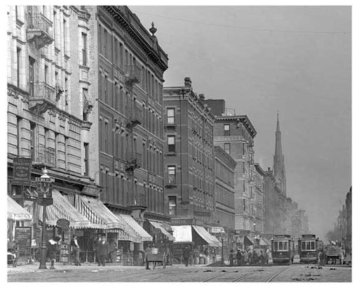 Lexington Avenue & East 83rd Street 1911 - Upper East Side, Manhattan - NYC H3 Old Vintage Photos and Images