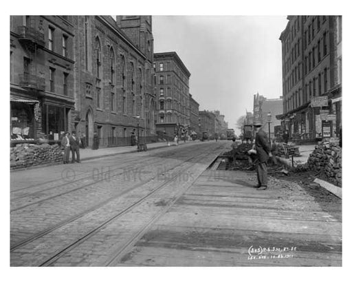 Lexington Avenue & East 87th Street 1911 - Upper East Side, Manhattan - NYC H6 Old Vintage Photos and Images