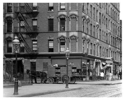 Lexington Avenue & East 88th Street 1911 - Upper East Side, Manhattan - NYC H8 Old Vintage Photos and Images