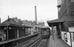 Lexington Avenue elevated subway, DeKalb Avenue station above Grand Avenue, Pratt Institute in distance, 1950 Old Vintage Photos and Images