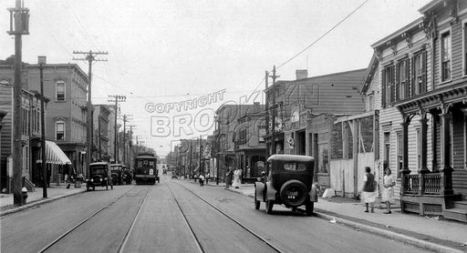 Liberty Avenue looking east from Warwick Street, 1925 Old Vintage Photos and Images