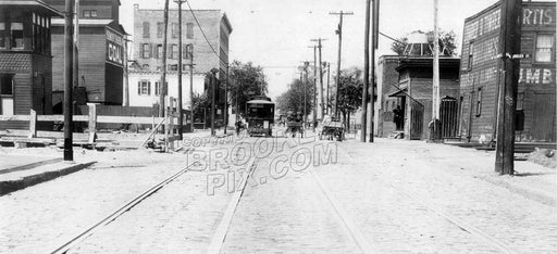 Liberty Avenue west to Van Sinderen Avenue, c.1915 Old Vintage Photos and Images