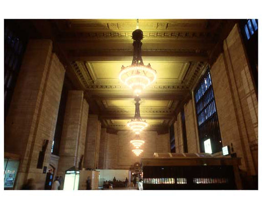 Lighting Inside Grand Central Station 1988 Old Vintage Photos and Images
