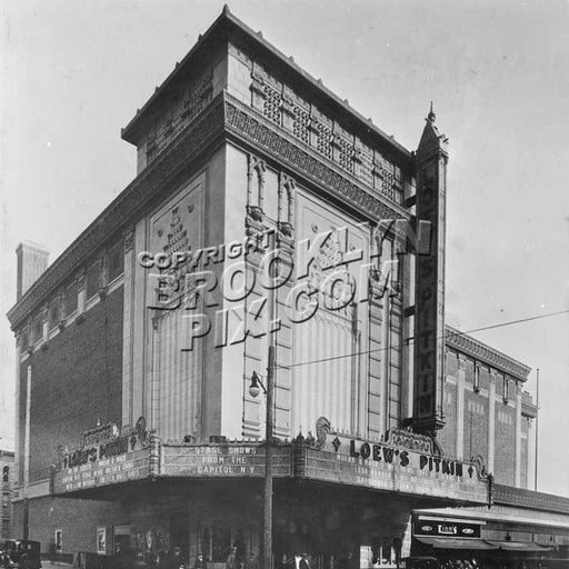 Loew's Pitkin Theater Old Vintage Photos and Images