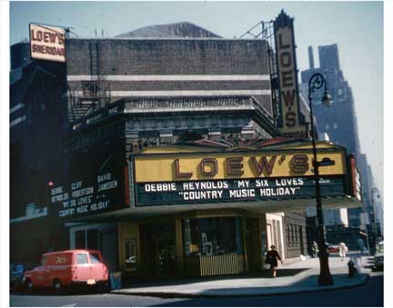 Loews Cinema Old Vintage Photos and Images