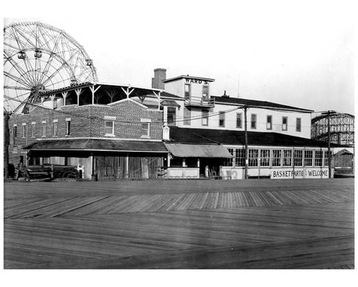 looking northeast from boardwalk at West 12th Street Old Vintage Photos and Images