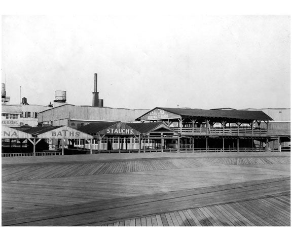 Looking Northeast from boardwalk near W.14th Street Old Vintage Photos and Images