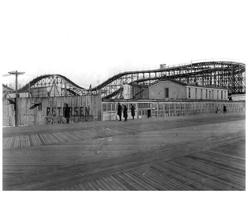 Looking Northeast from the boardwalk  at W. 11th Street 1922 Old Vintage Photos and Images