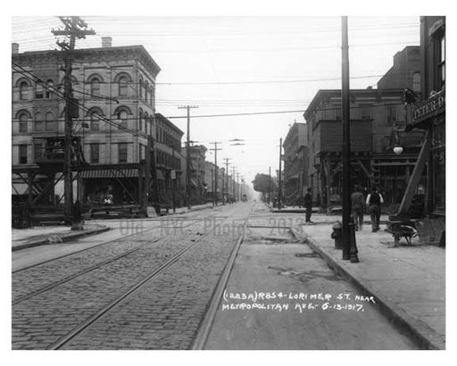 Lorimer & Metropolitan Ave - Williamsburg - Brooklyn, NY 1917 Q Old Vintage Photos and Images