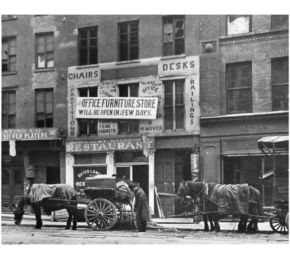 Lower Manhattan 1890's Old Vintage Photos and Images