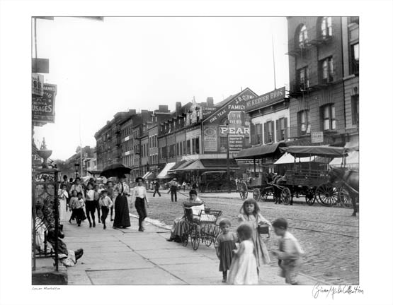 Lower Manhattan 1895