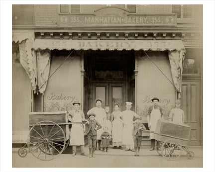 Ludwig Manhattan Bakery Old Vintage Photos and Images
