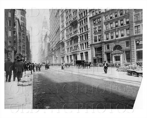 Macy's Bldg in Erection & Gimbels under construction Looking south above 6th Ave Manhattan NYC Old Vintage Photos and Images