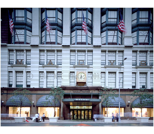 Macy's Department Stores flagship location in Manhattan Old Vintage Photos and Images