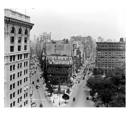 Madison Square 1910 Old Vintage Photos and Images