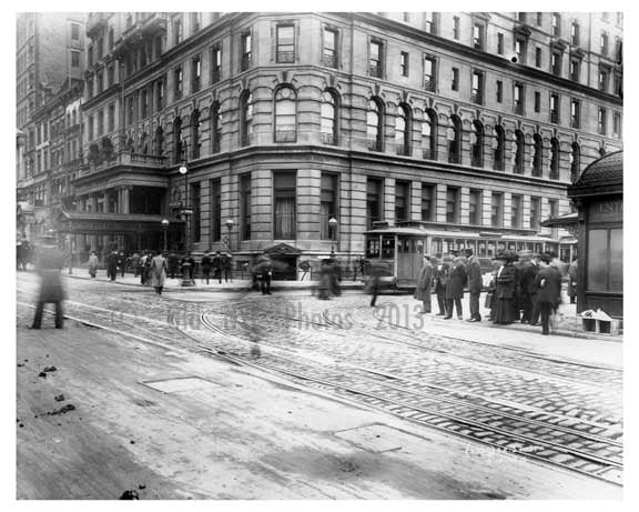 Madison & 42nd Street  - Murray Hill-  Manhattan - New York, NY 1910 Old Vintage Photos and Images