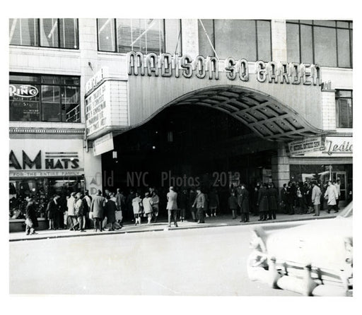 Madison Square Garden Old Vintage Photos and Images