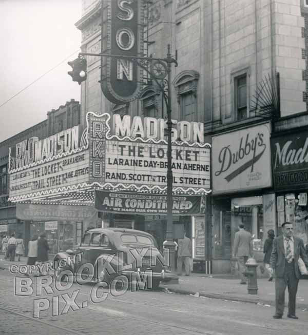 Madison Theater, 5428 Myrtle Ave., Ridgewood, c.1948 Old Vintage Photos and Images