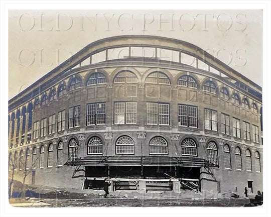 Main Entrance Brooklyn Dodgers Ebbets Field March 1913 Old Vintage Photos and Images