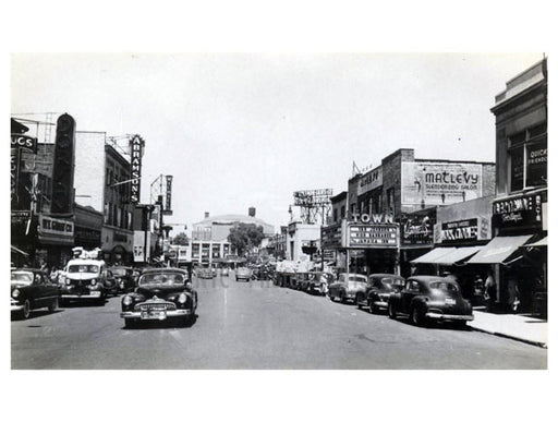 Main Street 1950's Old Vintage Photos and Images