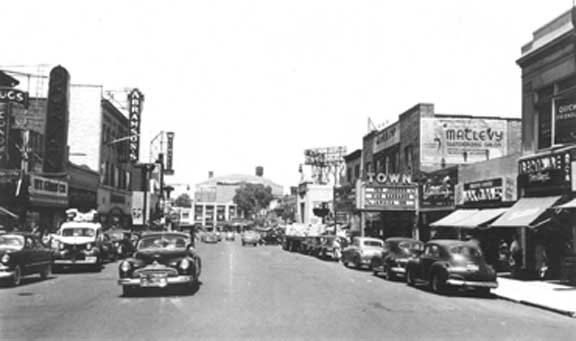 Main Street Flushing - 1940s Old Vintage Photos and Images