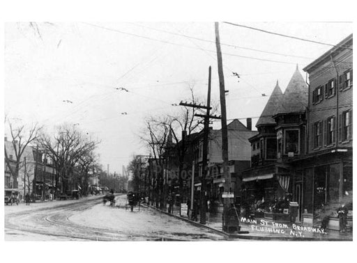 Main Street from Broadway Old Vintage Photos and Images