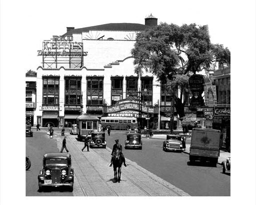 Main Street  & Loews Theatre 1930 Old Vintage Photos and Images