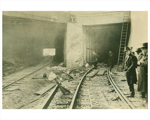 Malbone St. Train Wreck 1918  (2) Flatbush - Brooklyn NY A Old Vintage Photos and Images