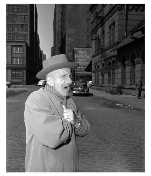 Man in the street Old Vintage Photos and Images
