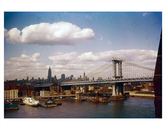Manhattan bridge Old Vintage Photos and Images