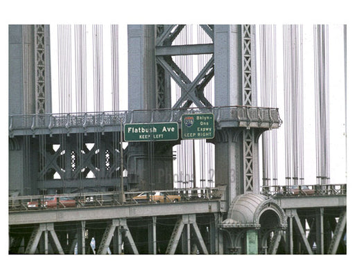 Manhattan Bridge close up 2 Old Vintage Photos and Images