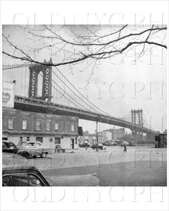 Manhattan Bridge from A Old Vintage Photos and Images