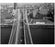 Manhattan Bridge - Helicopter view of west Roadway & Manhattan Tower Old Vintage Photos and Images
