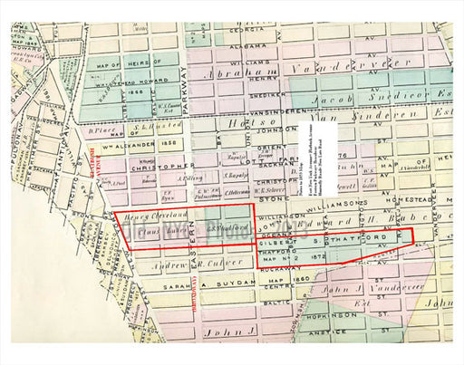 Map of Brownsville Old Vintage Photos and Images